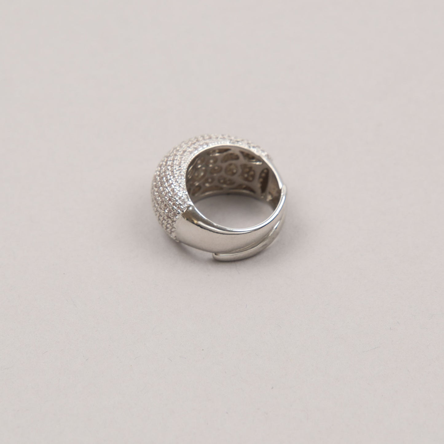 Anello Cupola - Argentato