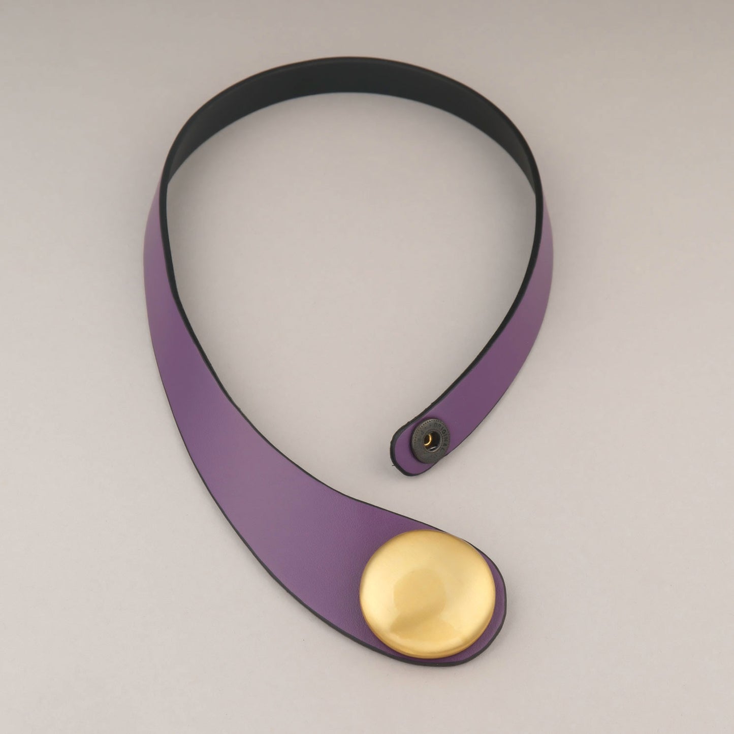 Collana Bottone - Viola