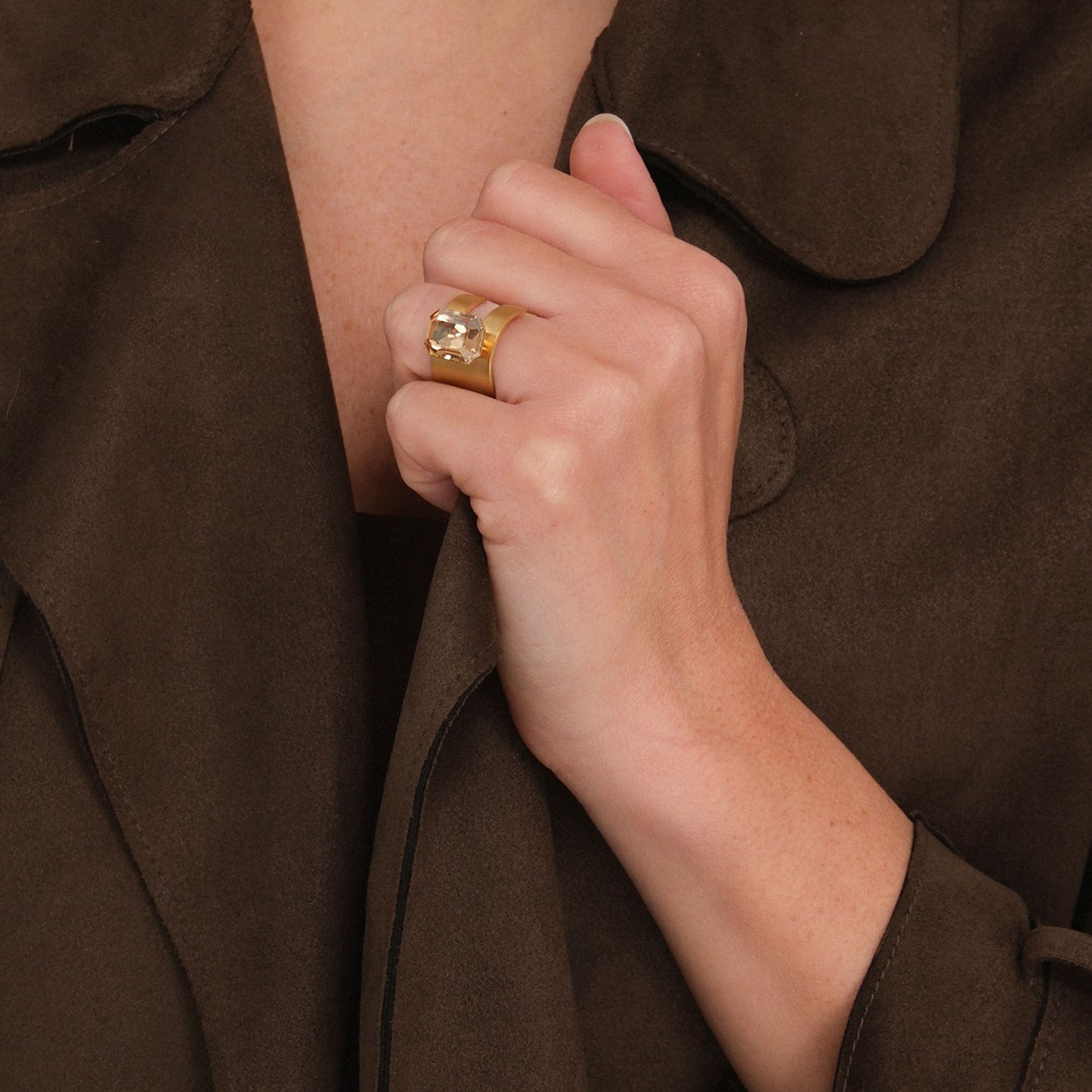 Anello Frazione - Dorato