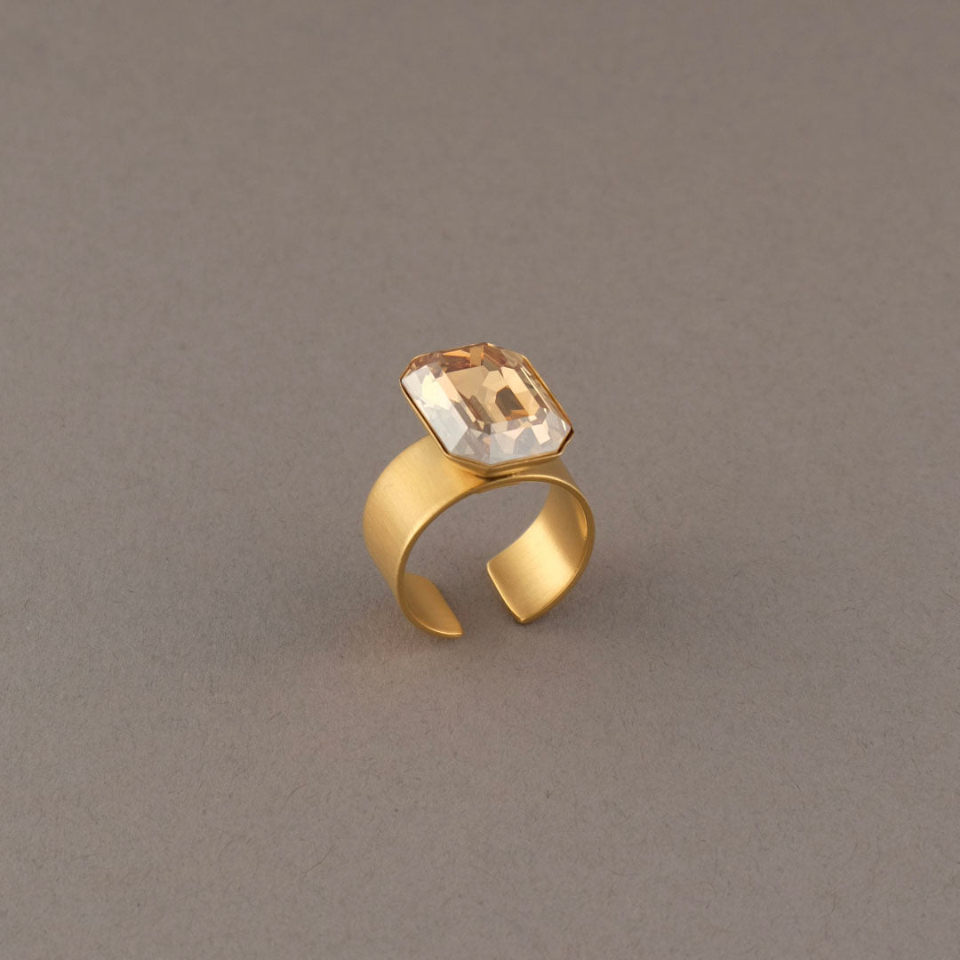 Anello Profili - Champagne