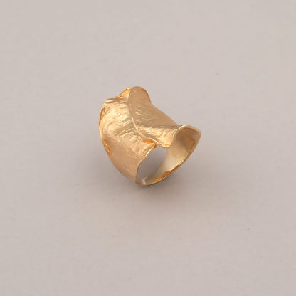 Anello Browse - Argento dorato