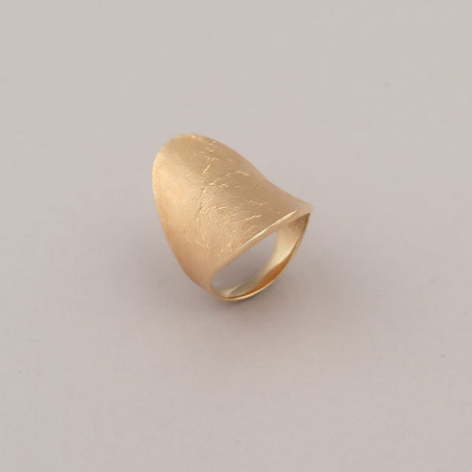Anello Clay - Argento dorato