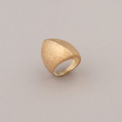Anello Crete - Argento dorato