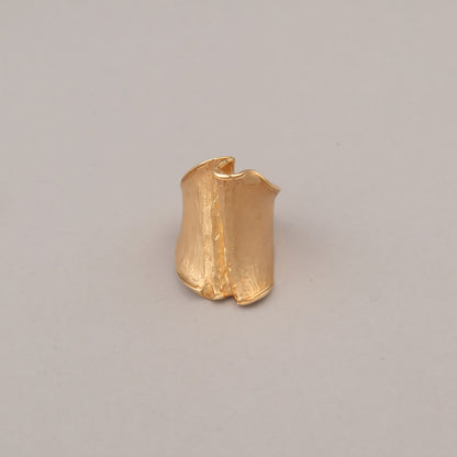 Anello Drape - Argento dorato
