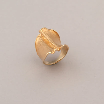 Anello Drape - Argento dorato