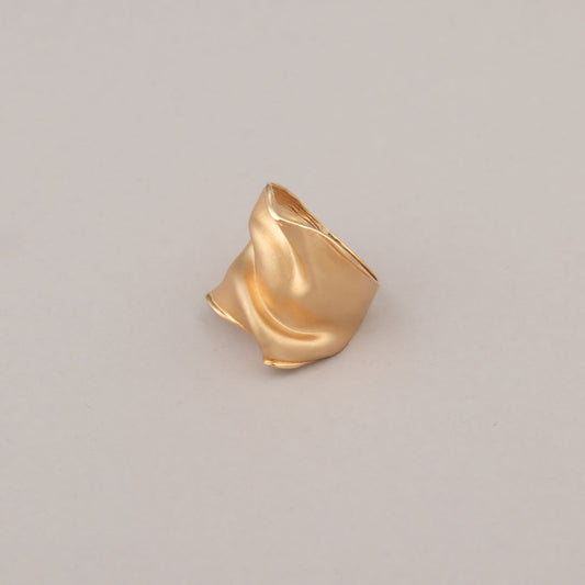Anello Fold - Argento dorato