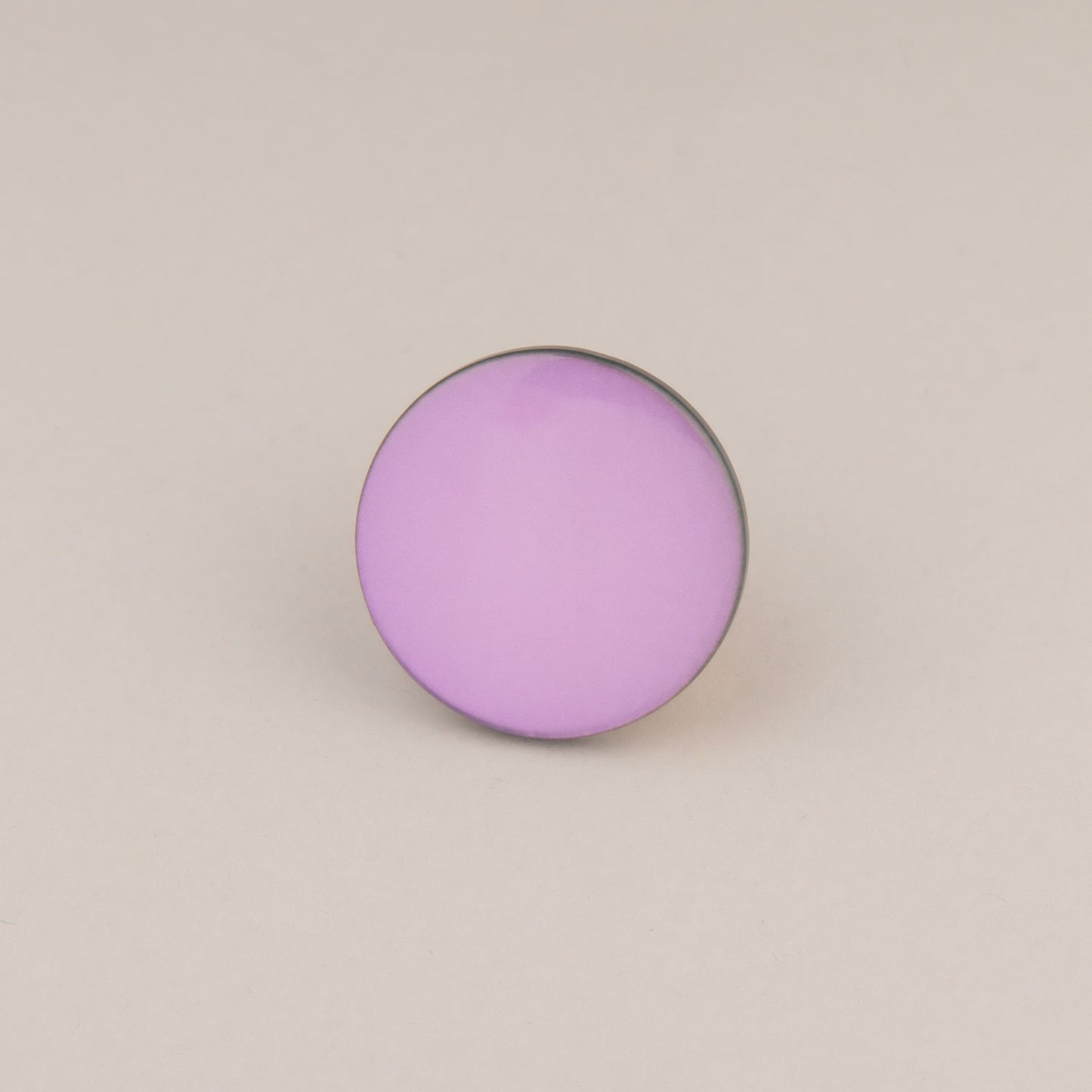 Anello Cerchio Iridescente - Lilla