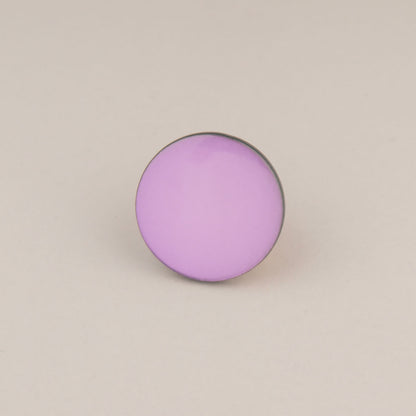 Anello Cerchio Iridescente - Lilla