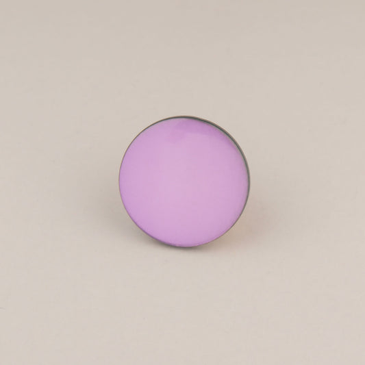 Anello Cerchio Iridescente - Lilla