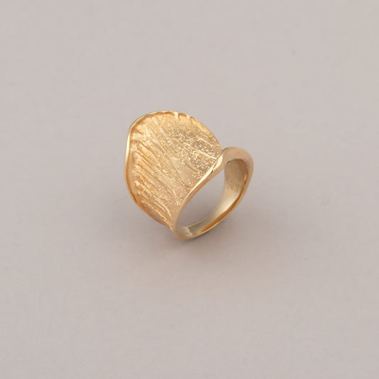 Anello Root - Argento dorato
