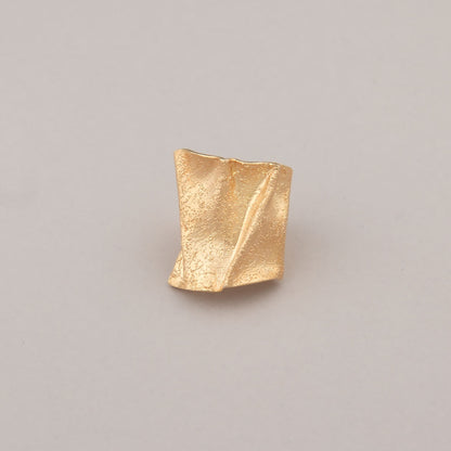 Anello Shell - Argento dorato