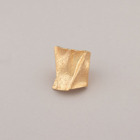 Anello Shell - Argento dorato