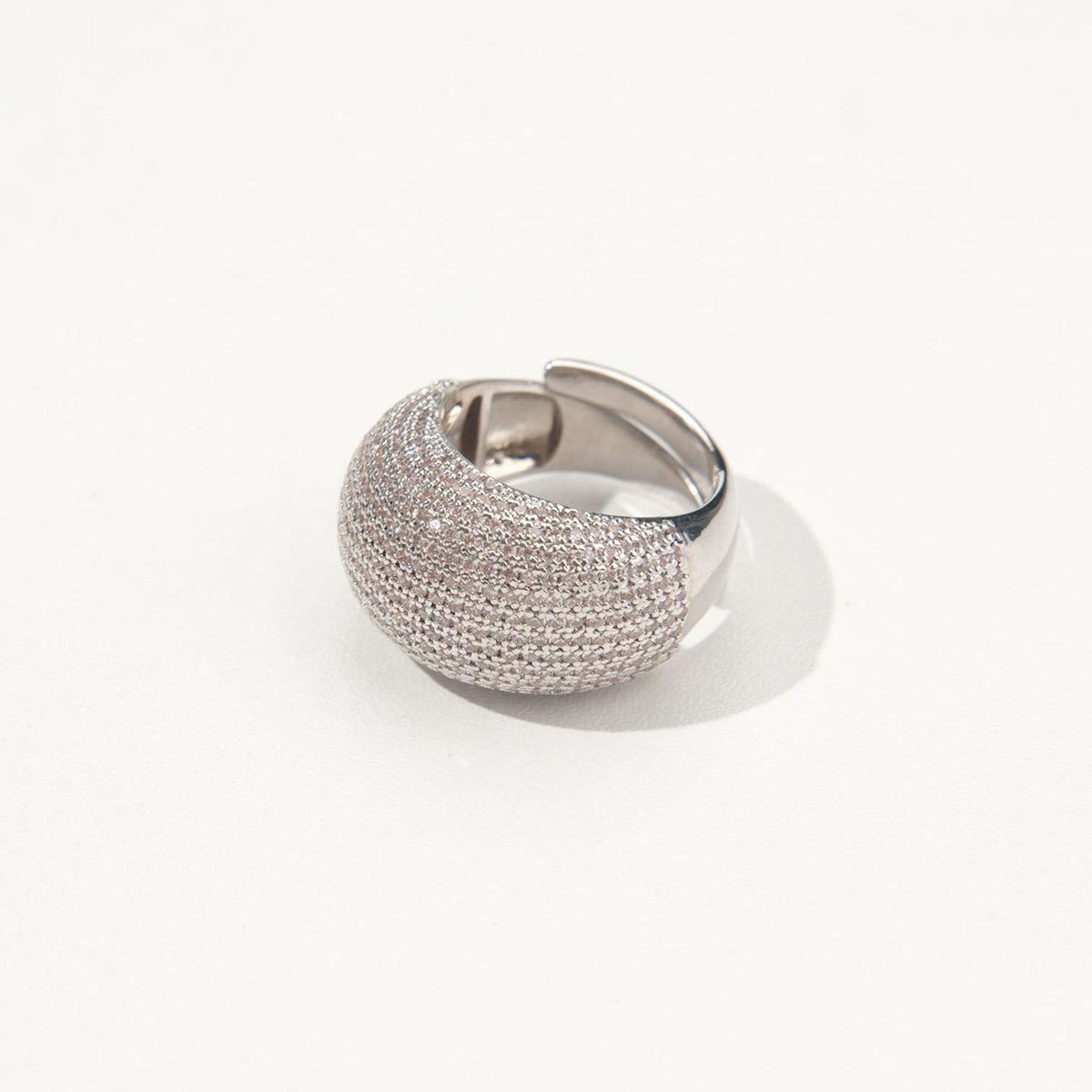 Anello Cupola - Argentato