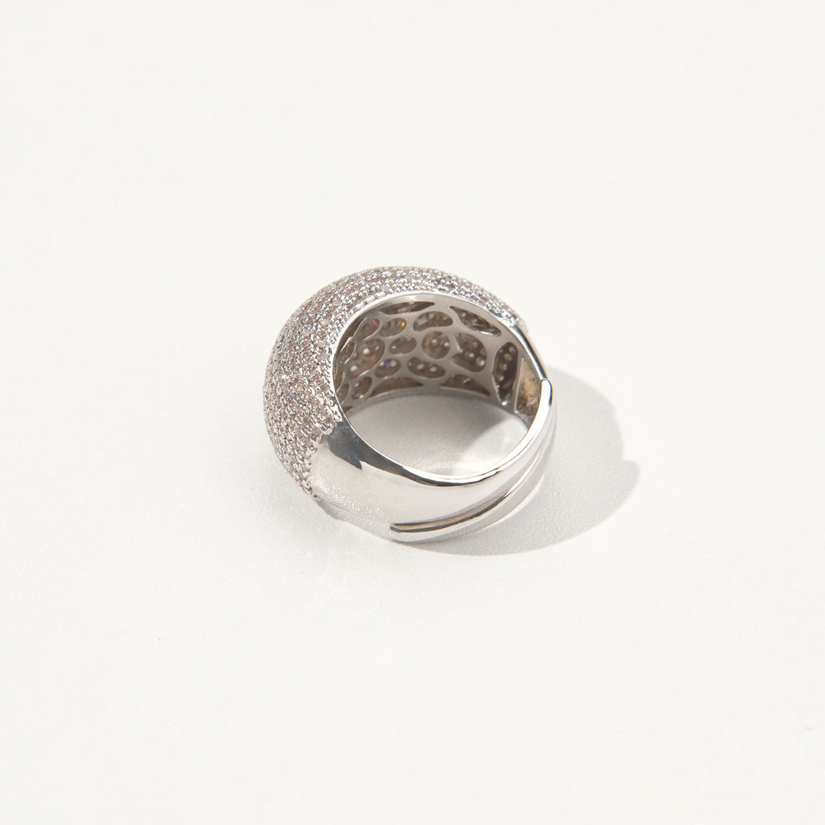 Anello Cupola - Argentato