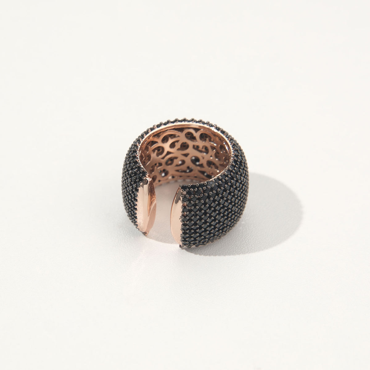 Anello Adorno - Nero