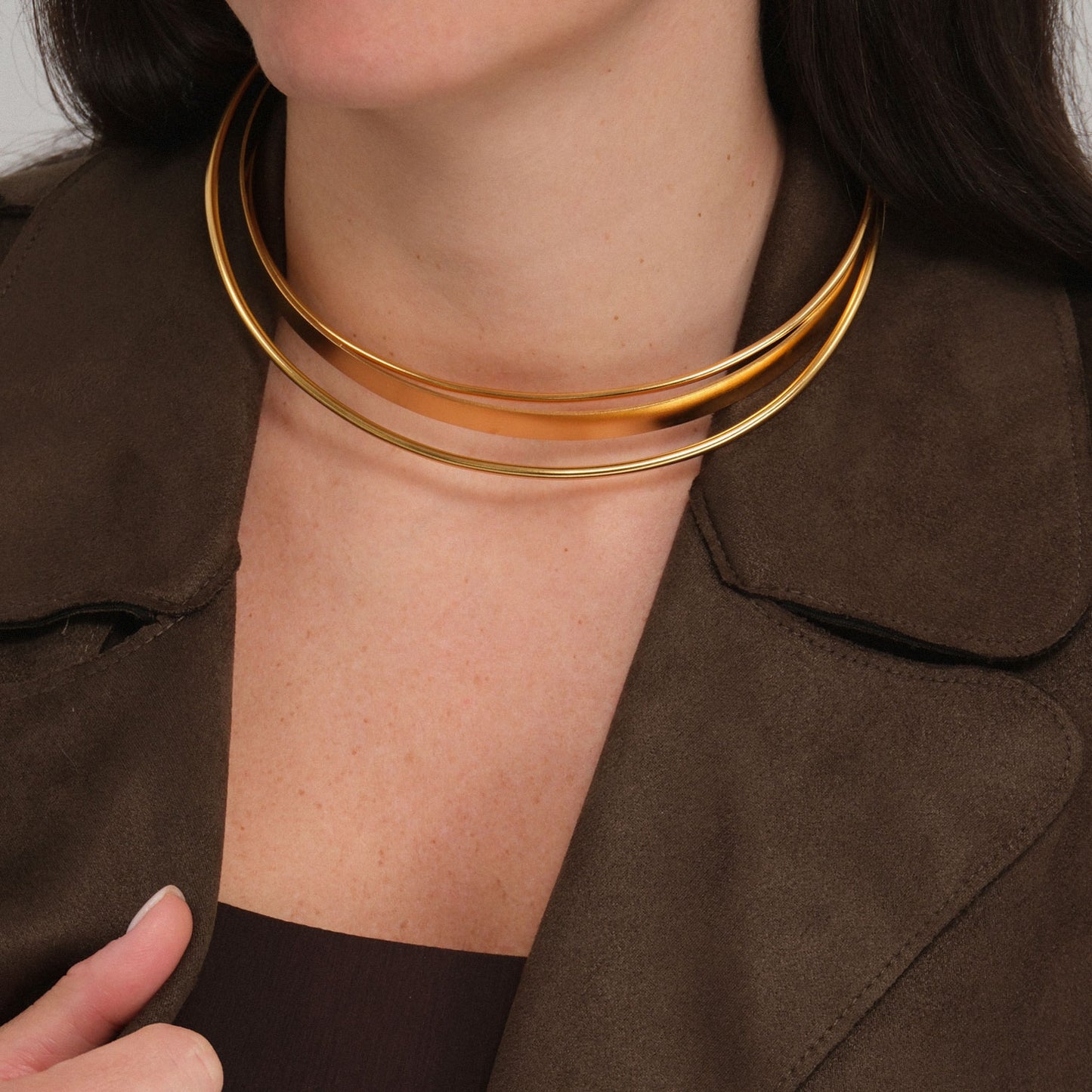 Collana Esterna - Dorato