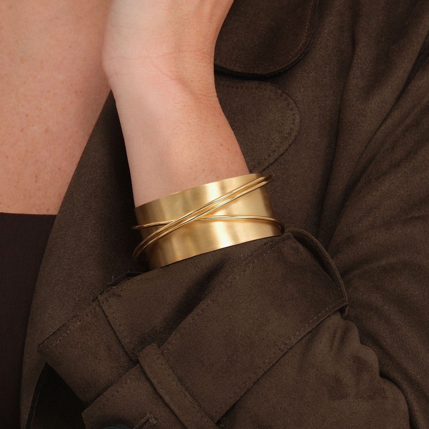 Bracciale Coesione - Dorato