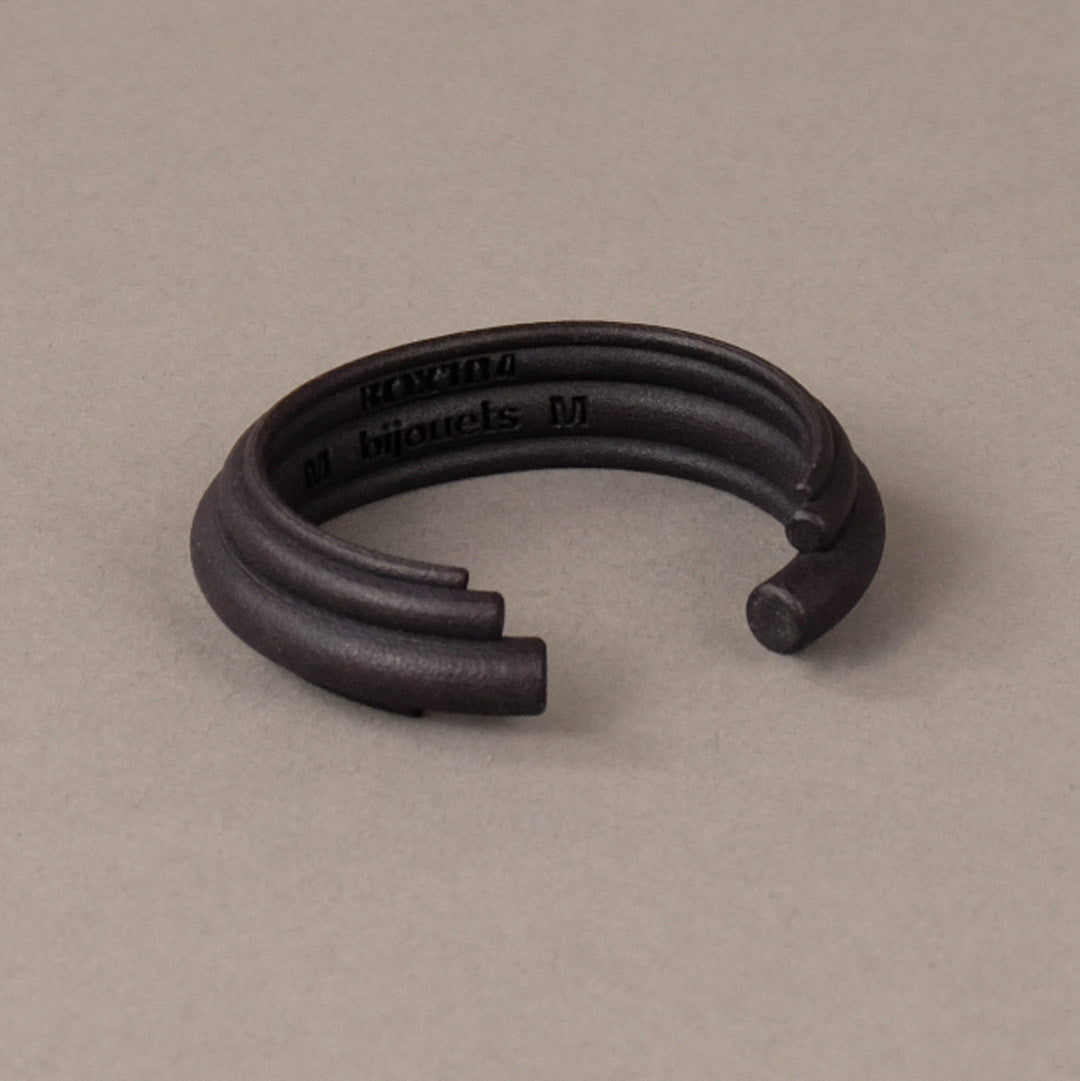 Bracciale-Dorica-Nero-Retro-Bijouets