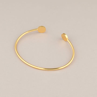 Bracciale Cerchi - Blu elettrico