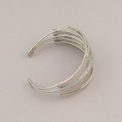 Bracciale Doppio - Argentato