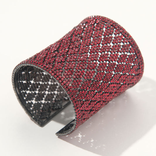 Bracciale Losanga grande - Rosso