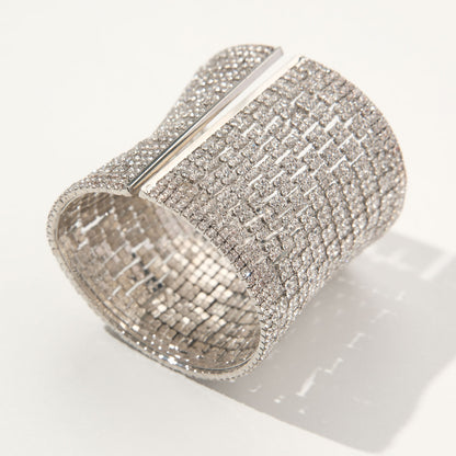 Bracciale Pixel grande - Argento