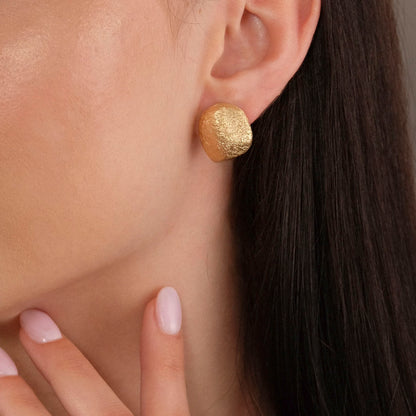 Orecchini Shimmer - Argento dorato