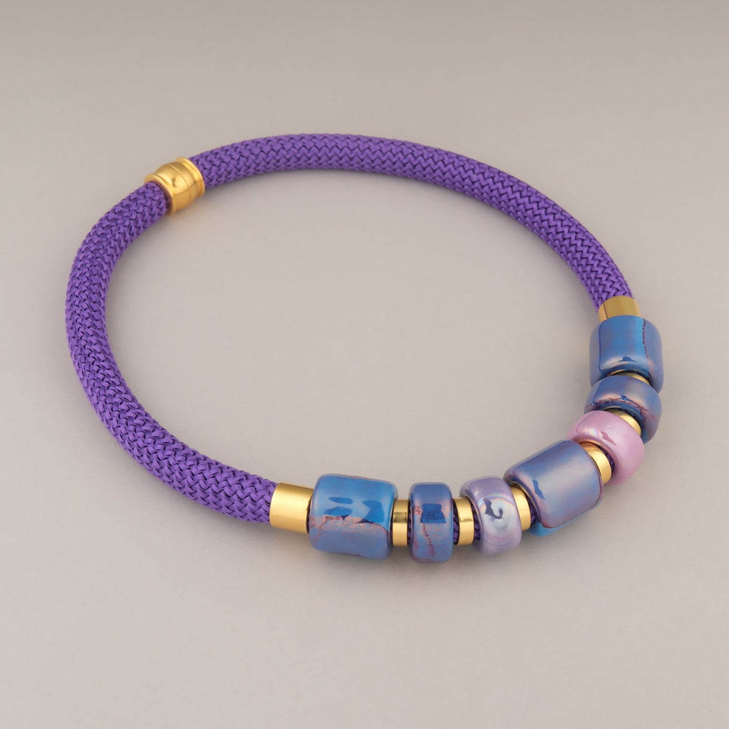 Collana Ceramica - Moonstone