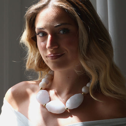 Collana Lucea - Bianco