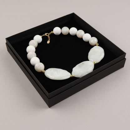 Collana Lucea - Bianco