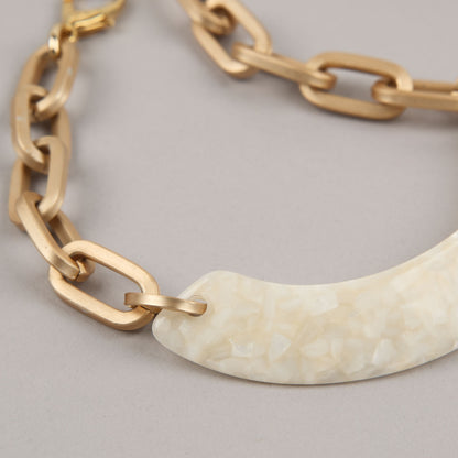 Collana Lunaria - Latte