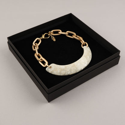 Collana Lunaria - Latte