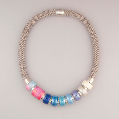 Collana Ceramica - Ortensia