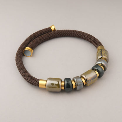 Collana Ceramica - Oliva