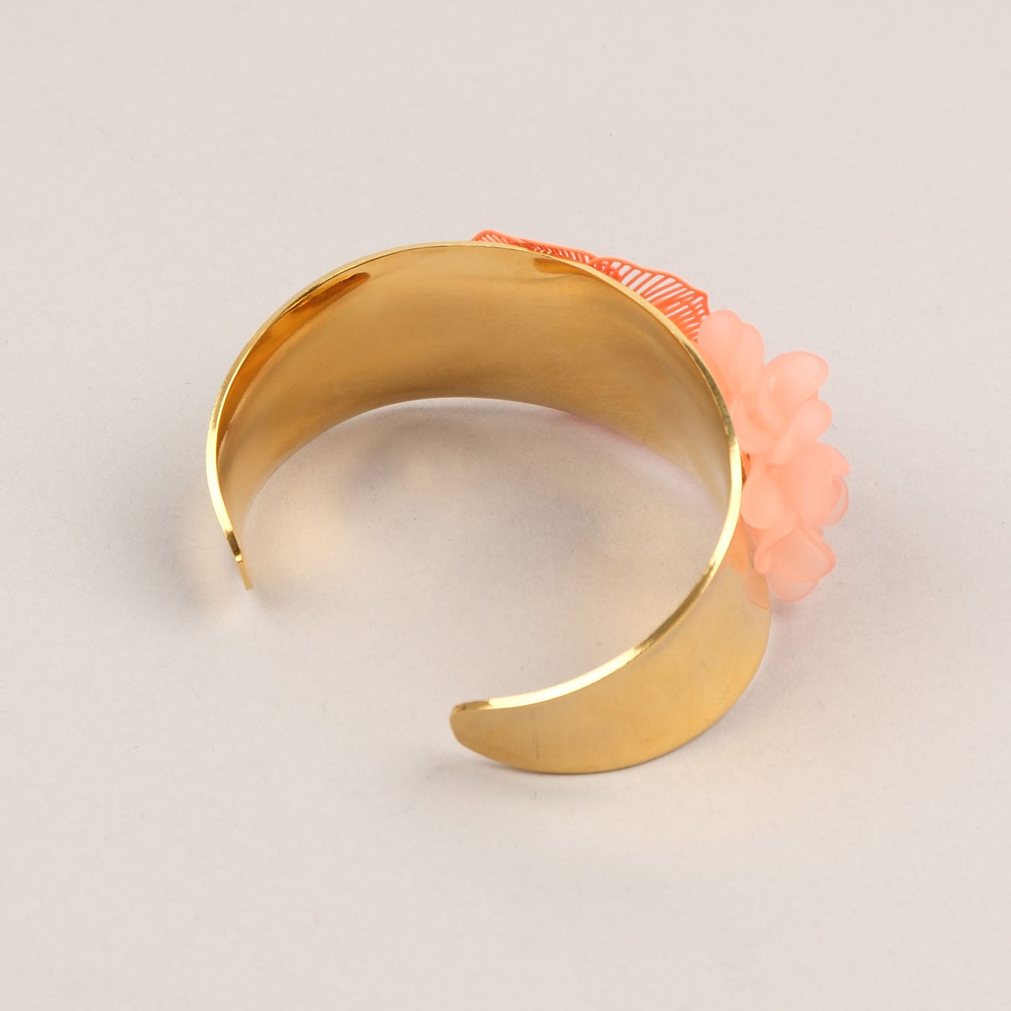 Bracciale Pistillo - Rosa, arancio, dorato
