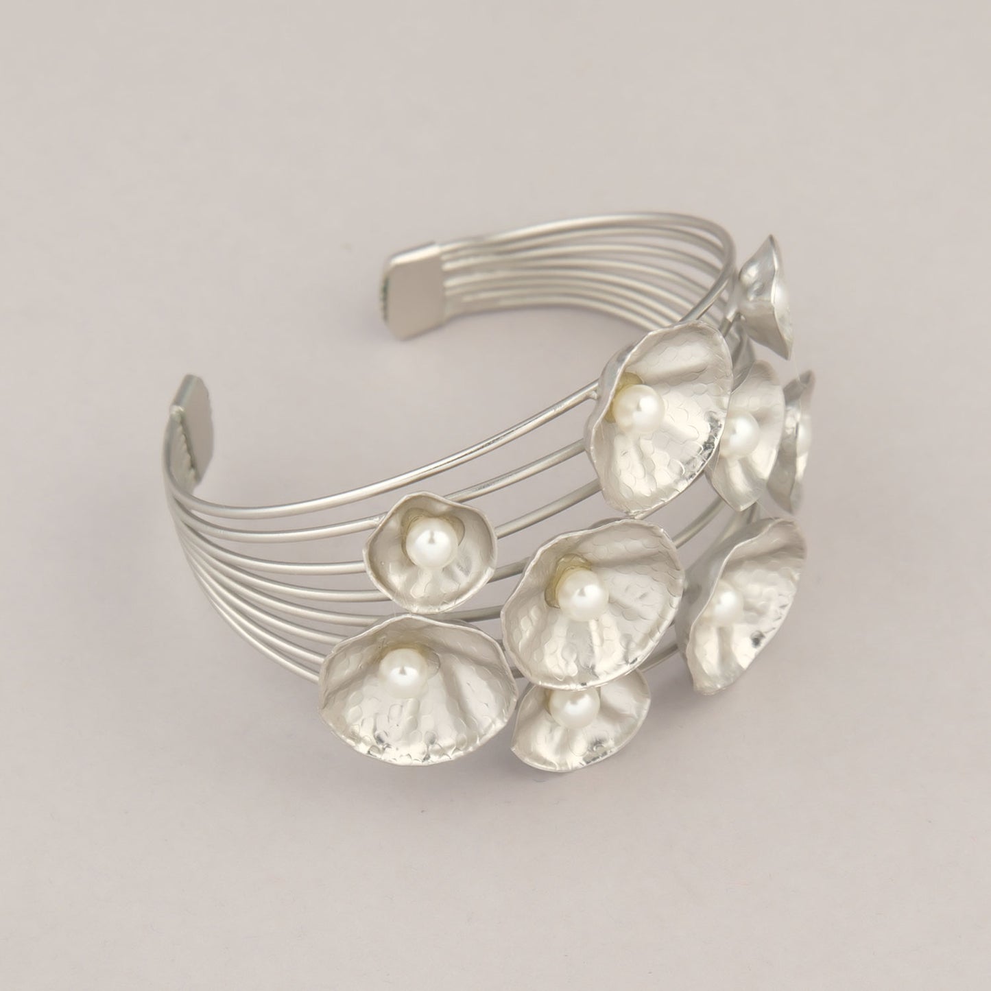 Bracciale Fiori - Argento