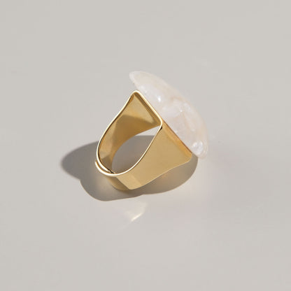 Anello Delta - Avorio