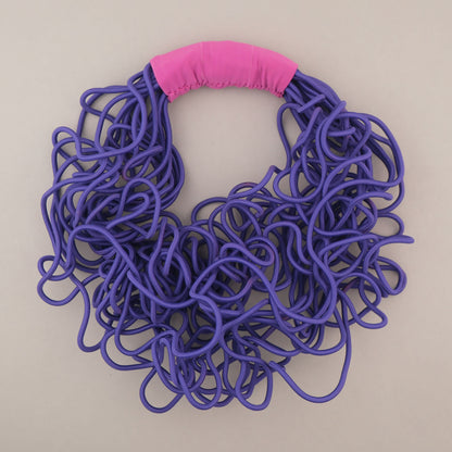 Collana Riccia - Viola