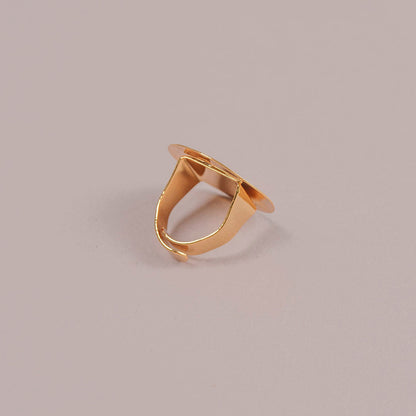 Anello Ardesia - Oro