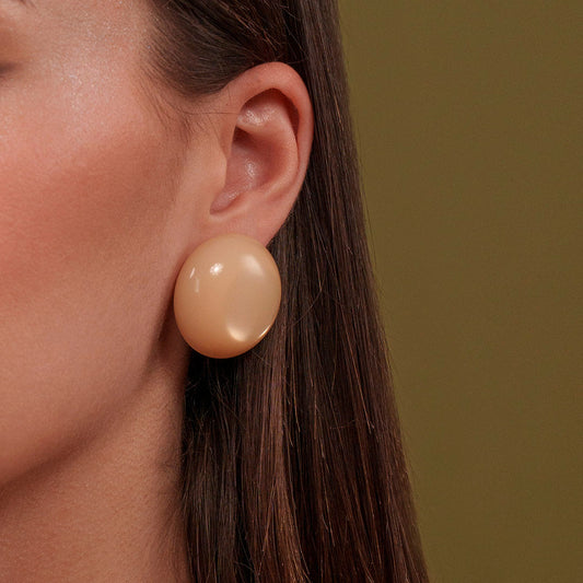 Roulette Clip-On Earrings