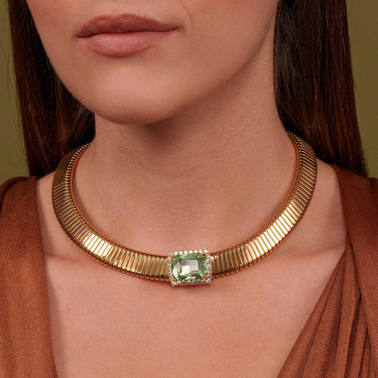 Tubogas Necklace - Mint