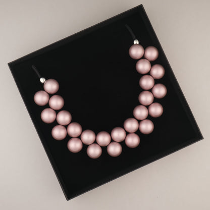 Collana Sfere Metal - Lilla