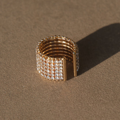 Anello Strie - Oro