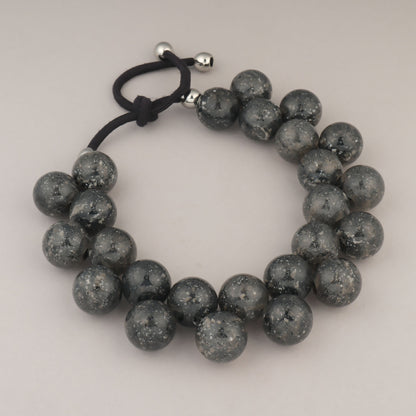 Collana Sfere Feelings - Grigio