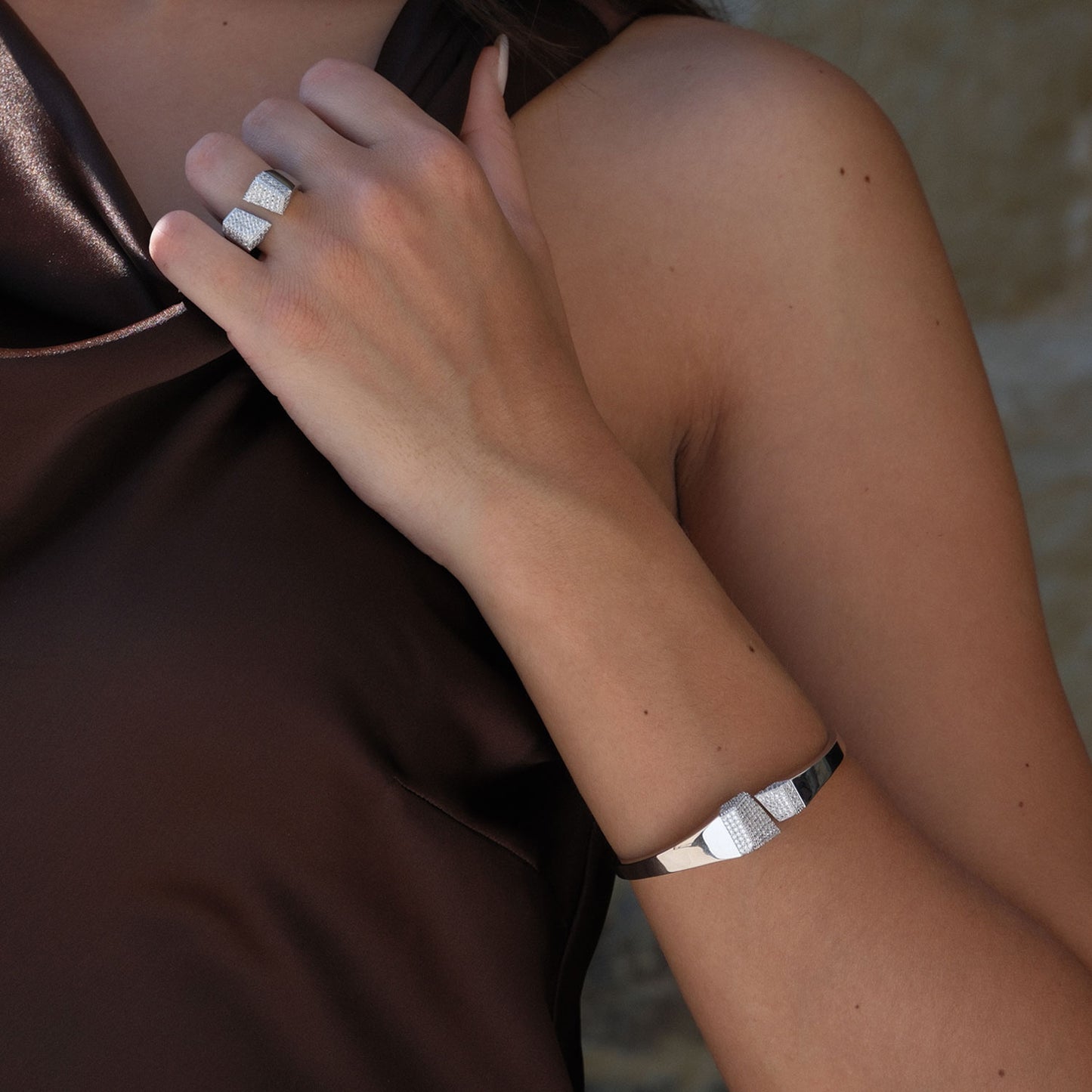 Anello Cornice - Argento