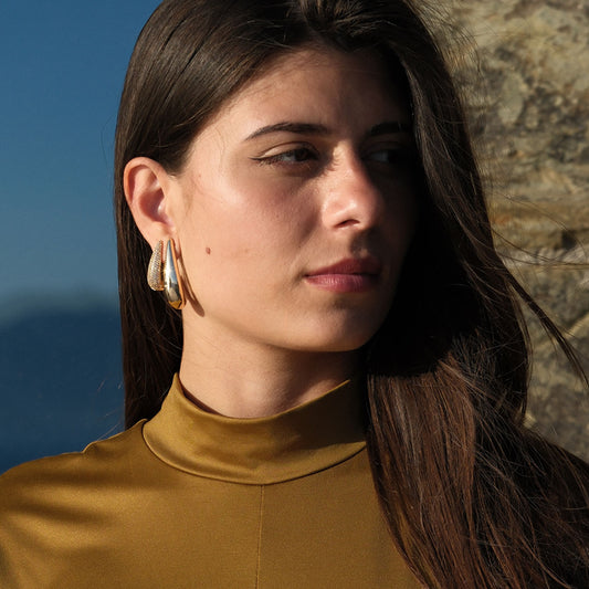 Orecchini Duo - Oro