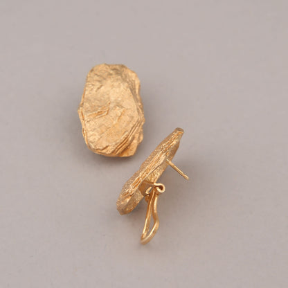 Orecchini Cliff Piccolo - Argento dorato