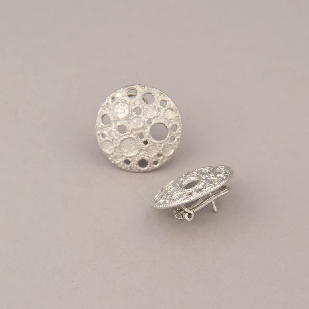 Orecchini Moon - Argento