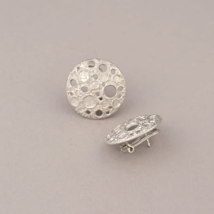 Orecchini Moon - Argento