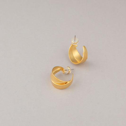 Orecchini Orbita - Dorato